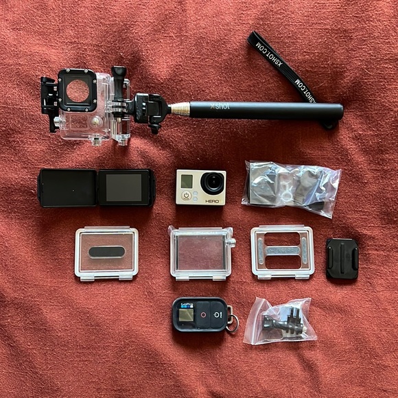 Go Pro Hero 3 Bundle w/ LCD Screen Attachment - SOLD - Picture 1 of 5